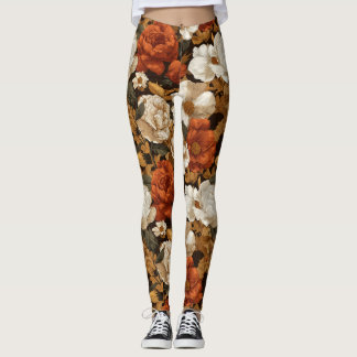 Tuinrozen Bloem Gewichtheffen Tuinrozen Bloemblad  Leggings