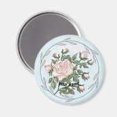 Tuinrozen Magneet (Voorkant / Achterkant)