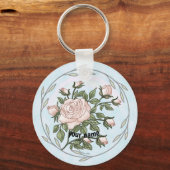 Tuinrozen Sleutelhanger (Voorkant)