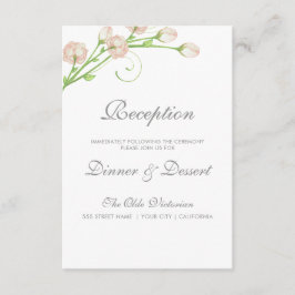 Tuinrozen uit het verleden - Ontvangstkaart Informatiekaartje