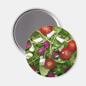 Tuinsalade Tomaten en Feta Kaas Magneet (Voorkant / Achterkant)