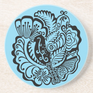 Tuinschild met vogelzandsteen Onderzetter