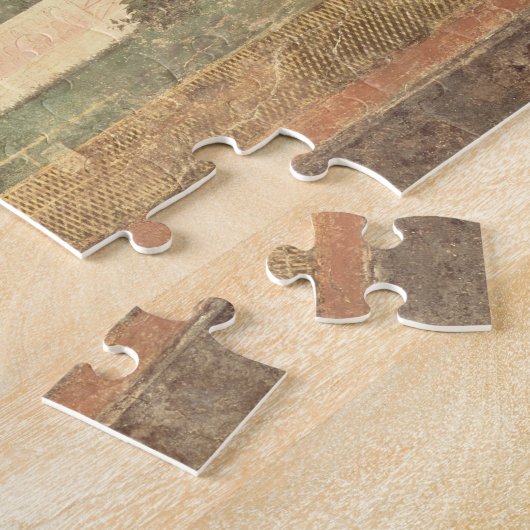 Tuinschilderijen uit de "Villa of Livia" Legpuzzel (Zijkant)