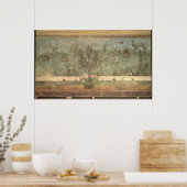 Tuinschilderijen uit de "Villa of Livia" Poster (Keuken)
