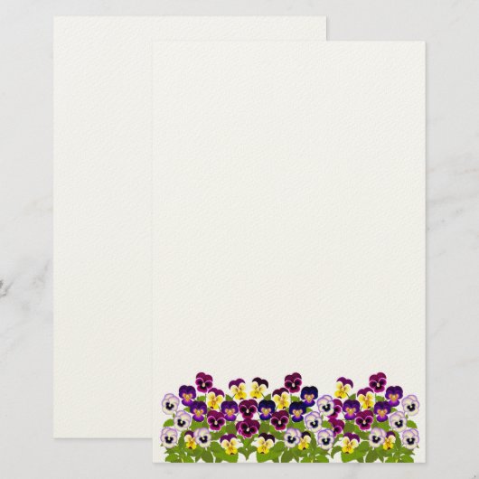 Tuinschilderwerk Briefpapier (Voorkant / Achterkant)