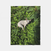 tuinschildpad fleece deken (Voorkant)