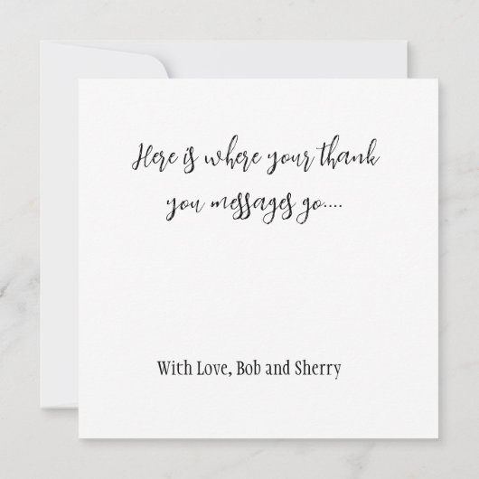 Tuinschuur en Happy Place | PLANTEN | Fontein Bedankkaart (Achterkant)