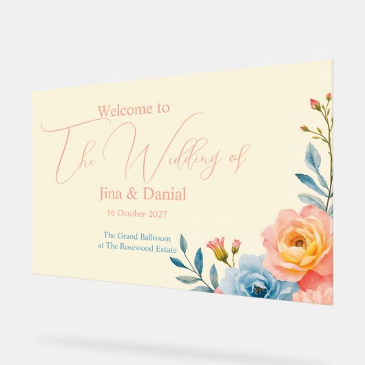 Tuinserenade Acryl Bord (Hoek)