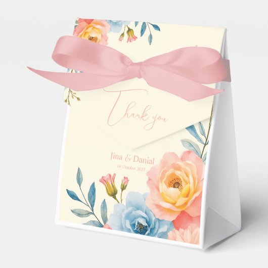 Tuinserenade Bedankdoosjes (Voorkant Zijde)