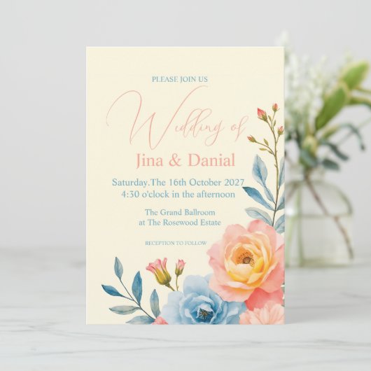 Tuinserenade Kaart (Staand voorkant)