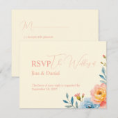 Tuinserenade RSVP Kaartje (Voorkant / Achterkant)