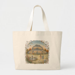 Tuinserre herfst grote tote bag