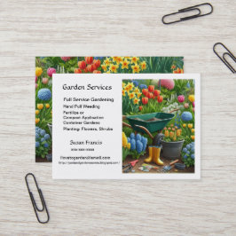 Tuinservices / Mastertuinier Visitekaartje