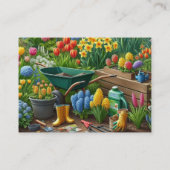 Tuinservices / Mastertuinier Visitekaartje (Achterkant)