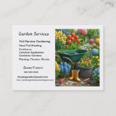 Tuinservices / Mastertuinier Visitekaartje (Voorkant)