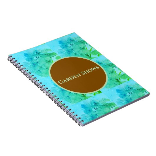 Tuinshows Spiral Notebook Notitieboek (Rechterzijde)