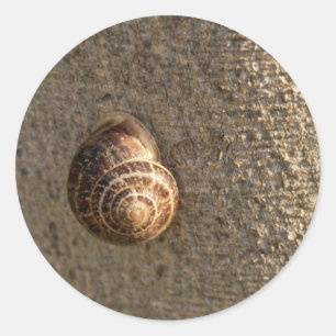 Tuinslak Natuurfotografie Ronde Sticker