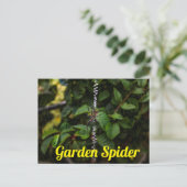 Tuinspin Bouwt een Web Poster Briefkaart (Staand voorkant)