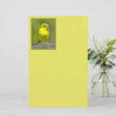 Tuinspot Oriole - Originele Foto Briefpapier (Staand voorkant)