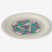 tuinster papieren bordje (Gekanteld)