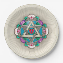 tuinster papieren bordje