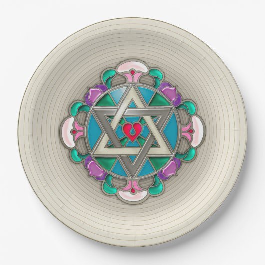 tuinster papieren bordje (Voorkant)