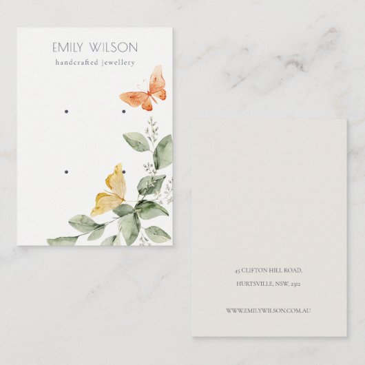 Tuinstokvlies 2 Stud die beeldscherm verdient Visitekaartje (Voorkant / Achterkant)