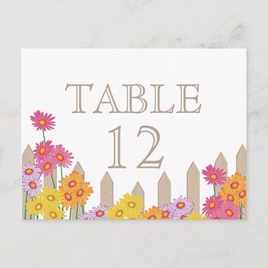 Tuintafel Collectie Kaart (Voorkant)