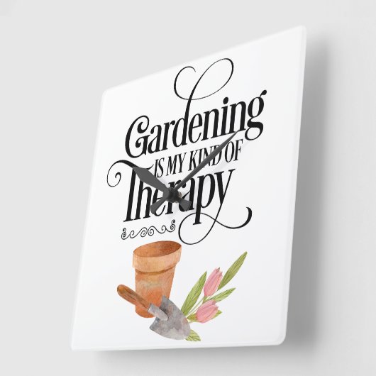 Tuintherapie Planten wandklok (Hoek)