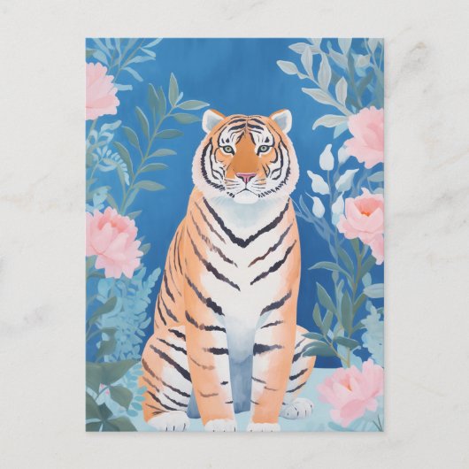 tuintijger briefkaart (Voorkant)