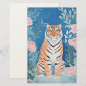 tuintijger briefpapier (Voorkant / Achterkant)