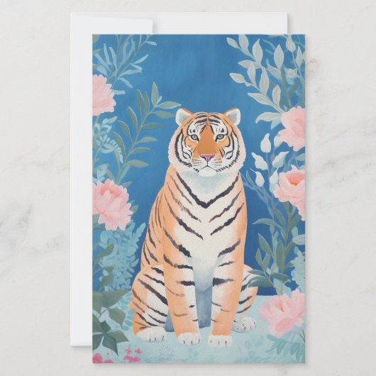 tuintijger briefpapier (Voorkant)