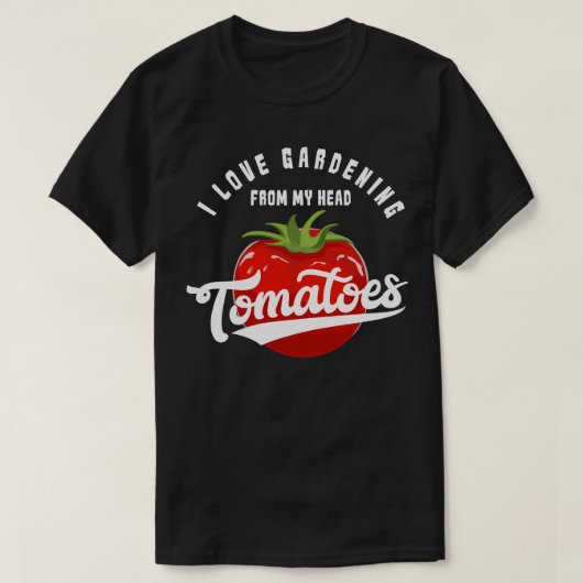 Tuintomaten Tomatohead 1 T-shirt (Design voorkant)