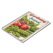  tuintomatensalade met komkommer notitieboek (Linkerzijde)