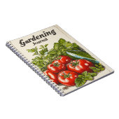  tuintomatensalade met komkommer notitieboek (Rechterzijde)