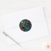 Tuintuin 2 ronde sticker (Envelop)