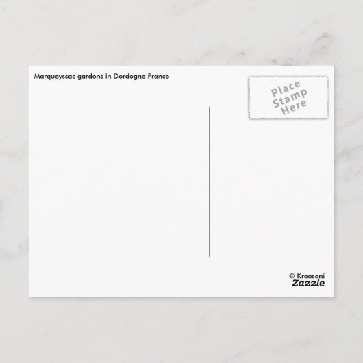 Tuintuin Briefkaart (Achterkant)