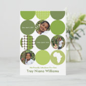 Tuintuin Groene Cirkels Aankondiging (Staand voorkant)