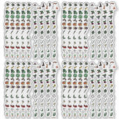 Tuintuin Stickerblad Vijg Sticker (Voorkant)