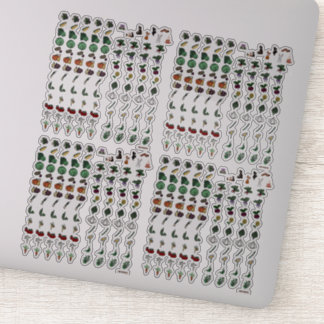 Tuintuin Stickerblad Vijg Sticker