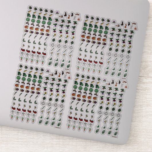 Tuintuin Stickerblad Vijg Sticker (Detail)