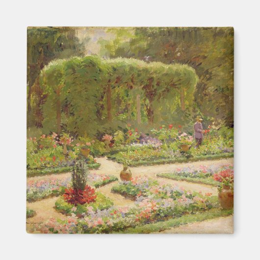Tuintuin van de tuinbouwkundige magneet (Voorkant)