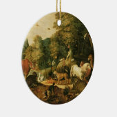 Tuintuin van Eden (olie op doek) Keramisch Ornament (Rechts)
