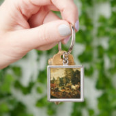 Tuintuin van Eden (olie op doek) Sleutelhanger (Hand)