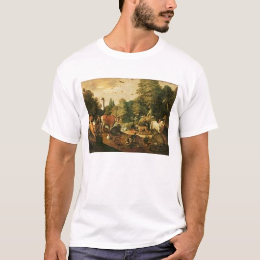 Tuintuin van Eden (olie op doek) T-shirt (Voorkant)