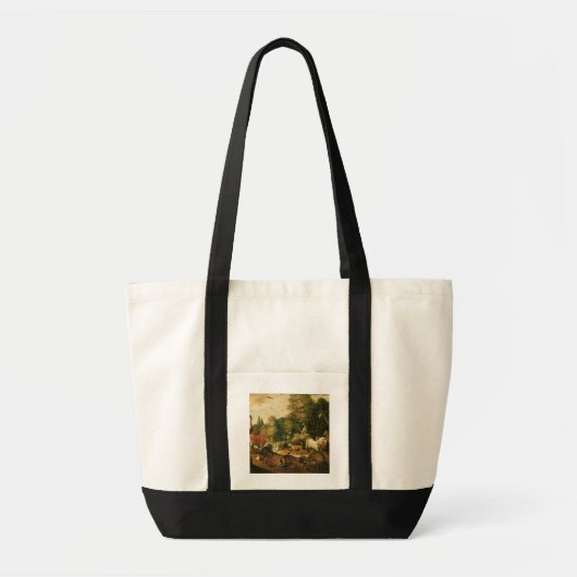 Tuintuin van Eden (olie op doek) Tote Bag (Voorkant)