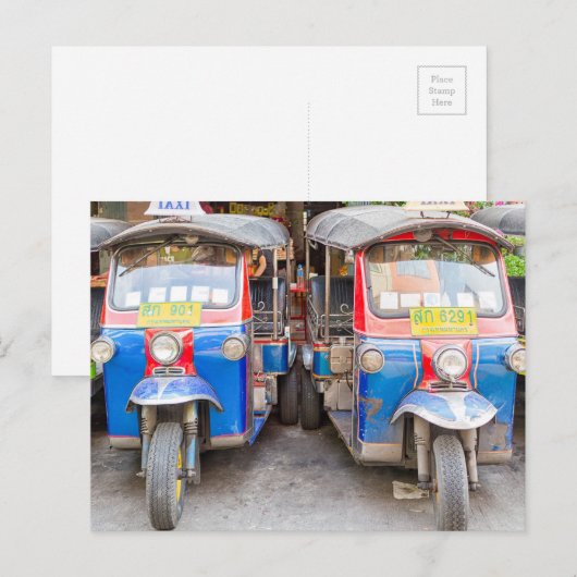 Tuintuks van Bangkok Briefkaart (Voorkant / Achterkant)