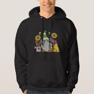 Tuintweeling met bijen en bloemen Gif Hoodie