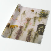 #TuinVanSereniteitInpakpapier Cadeaupapier (Uitgerold)