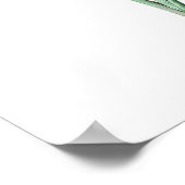  tuinventilator | Donkere Paarse Iris Poster (Hoek)